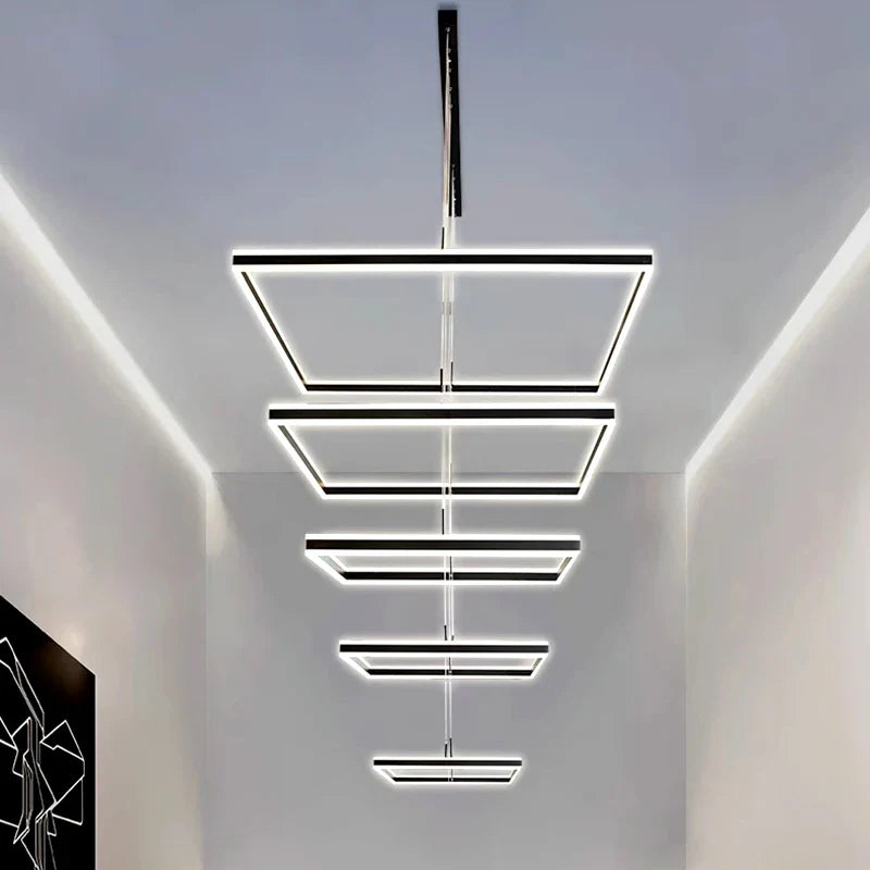 Square design Home living room decoration vintage Pendant Chandelier