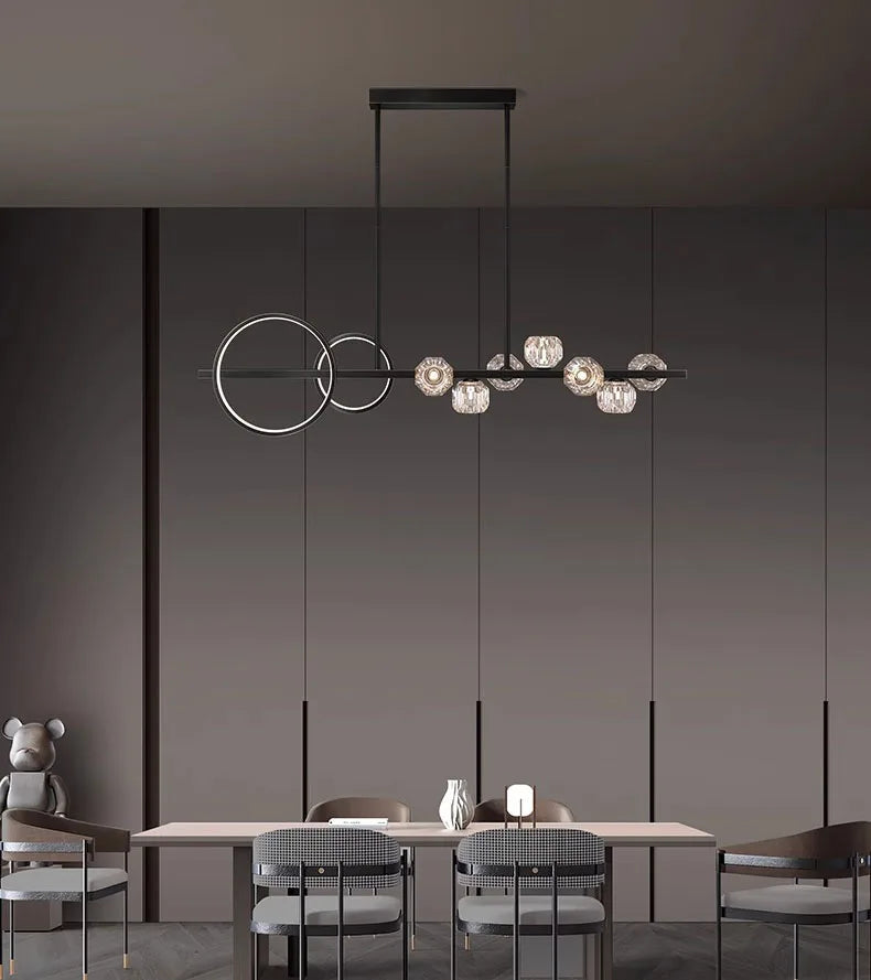 Paneter home decoration luxury crystal pendant lights