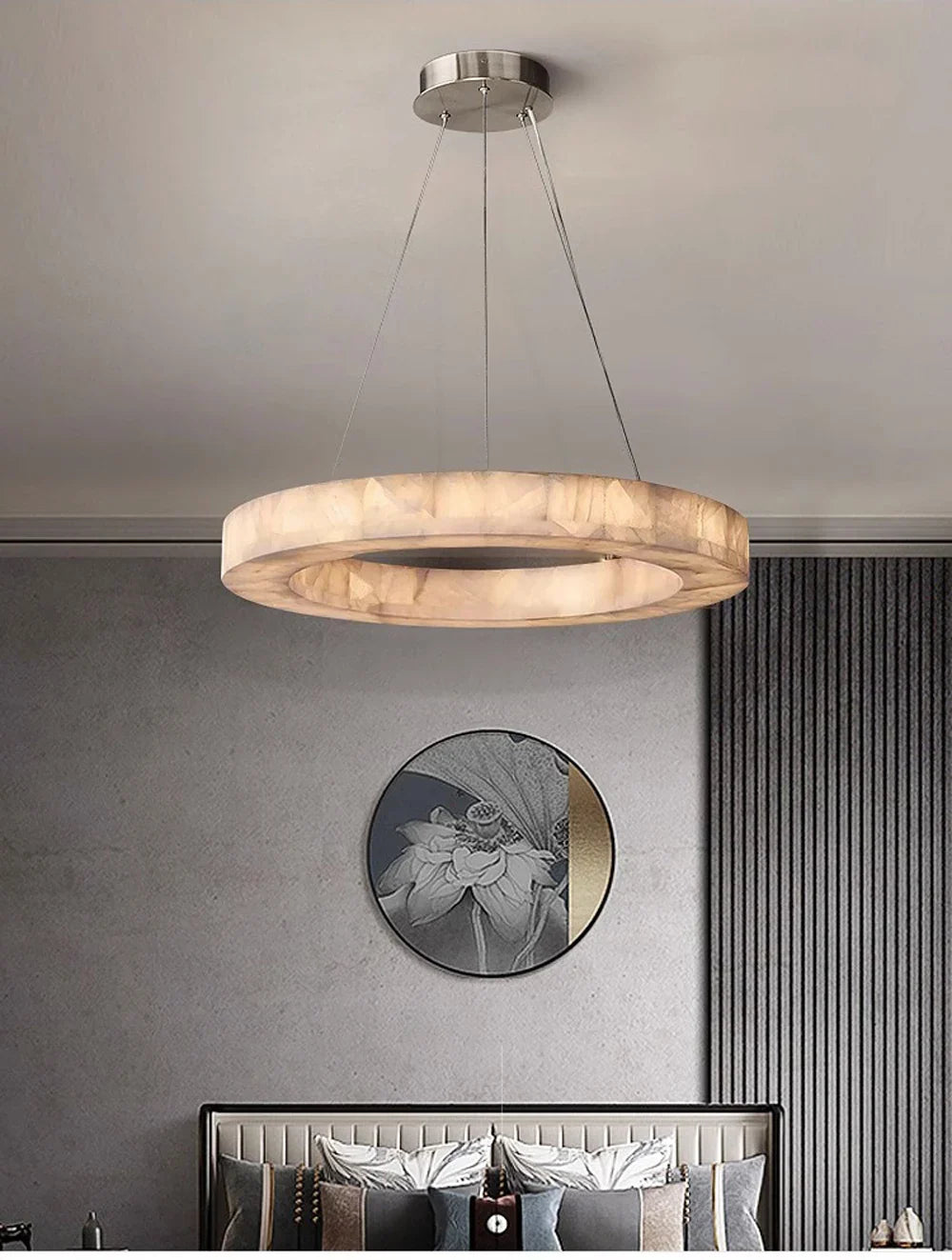 Kolia Marble Series Chrome Gold Dimmable LED Wall Lamp