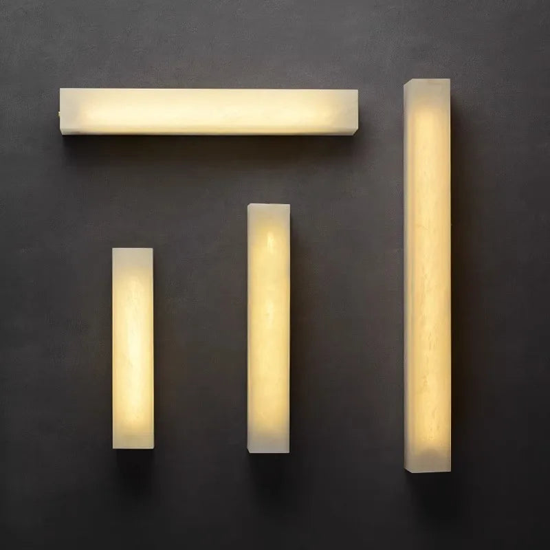 Kolia Marble Series Chrome Gold Dimmable LED Wall Lamp