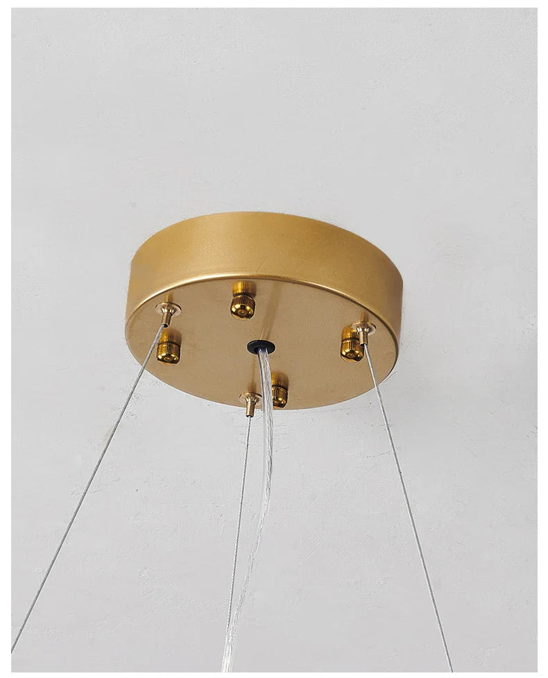 Sonnora Round Crystal Ceiling Chandelier