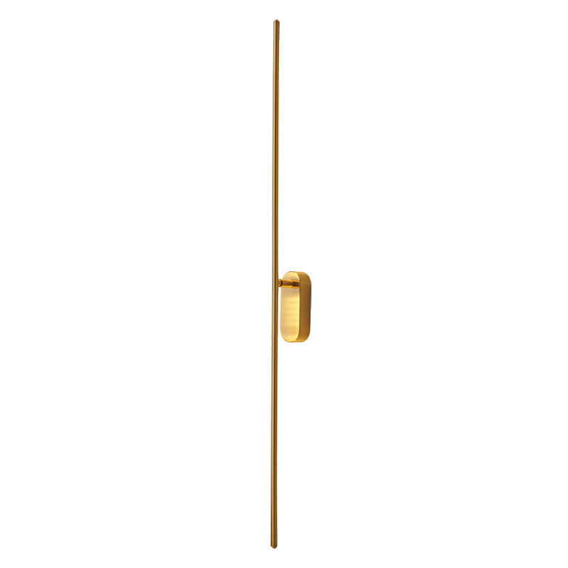 IIS Moment - Modern LED Indoor Wall Lights Copper Long Flush Mount