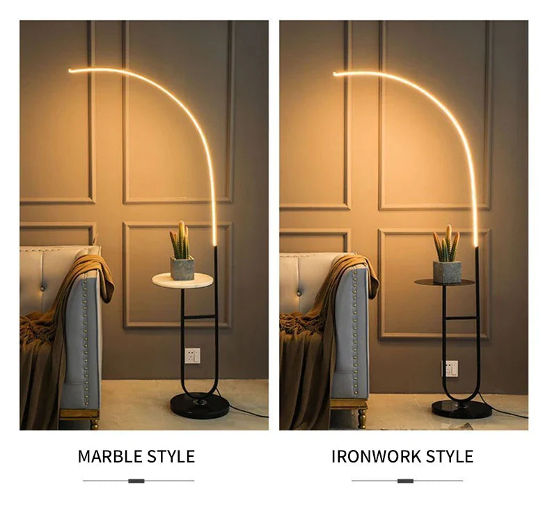 Domnale LED Floor Lamp