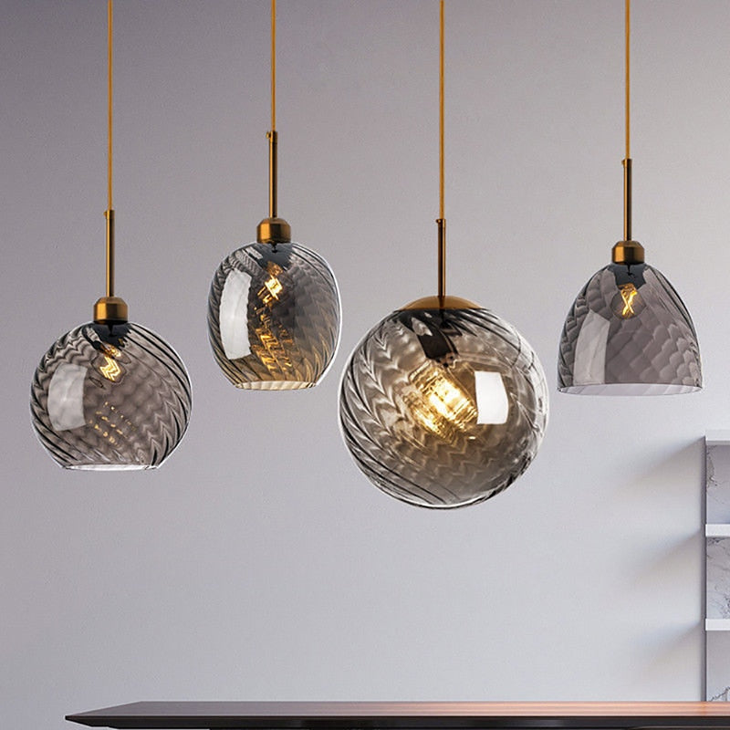 LON Venano - Modern Glass Chandelier Pendant Lights