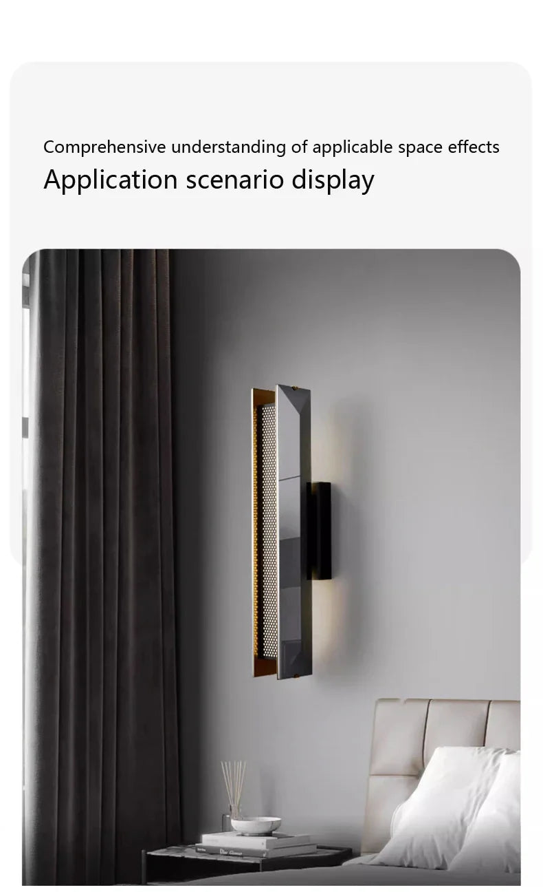 Italian Minimalist Background Wall Decorative Lamp