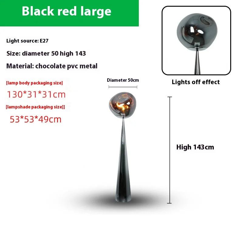 Vailuke Modern Creative Lava Lampshade LED Table/Floor Lamp
