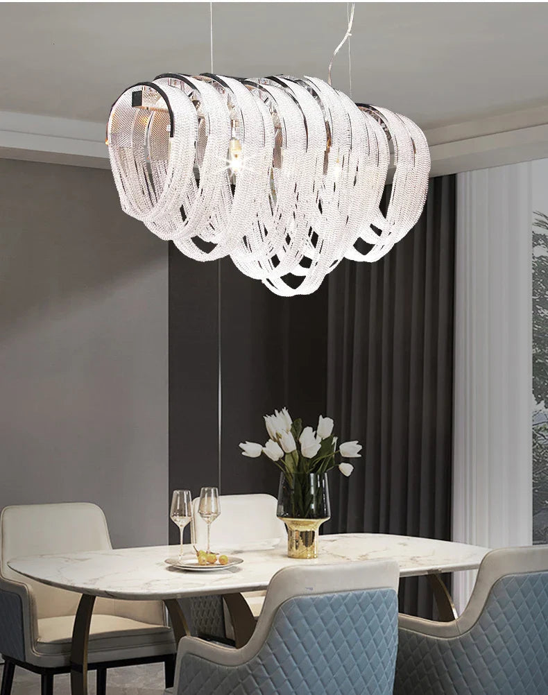 Sonnora Round Crystal Ceiling Chandelier