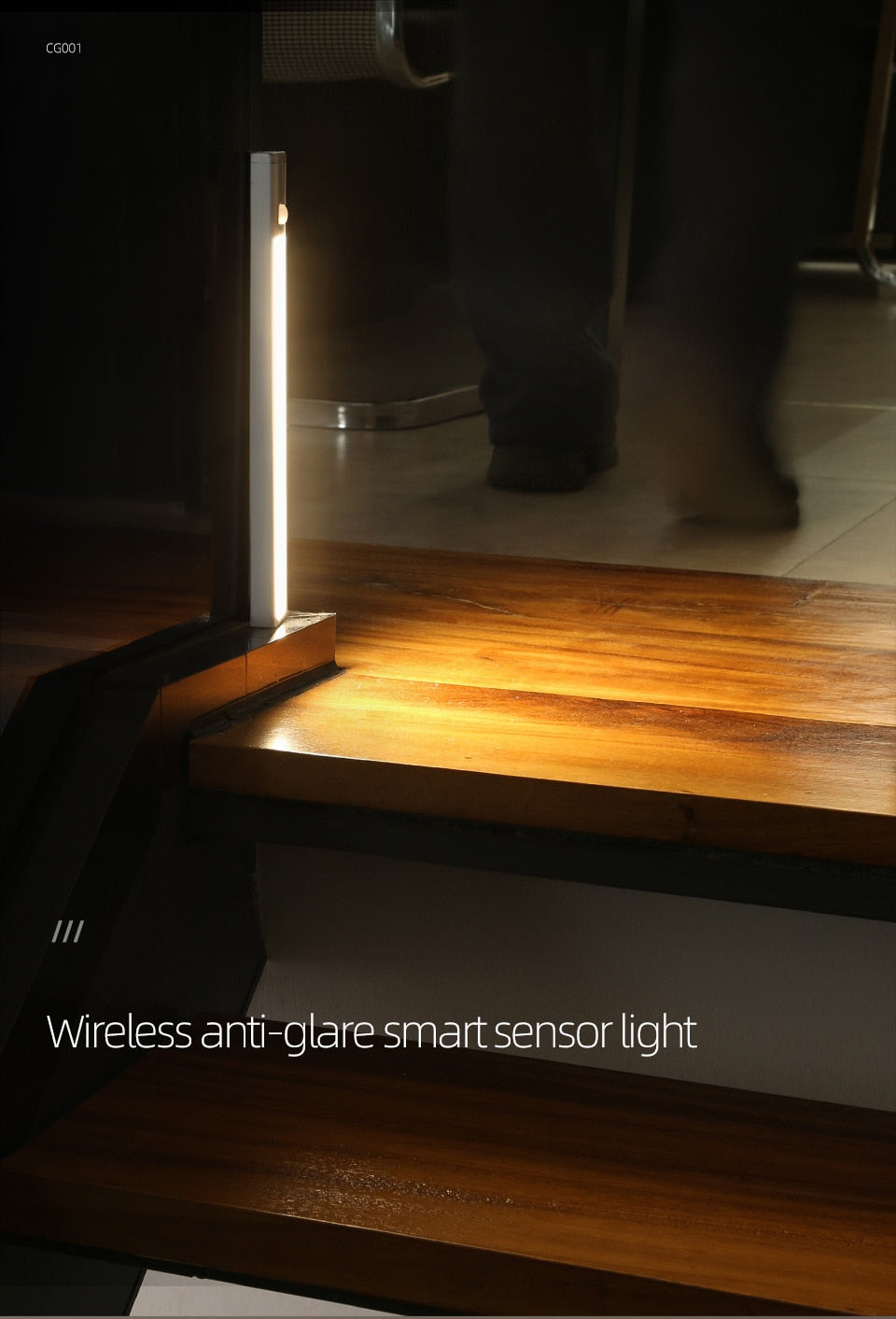 AiS LED Cabinet Battery Light Wireless Motion Sensor Light