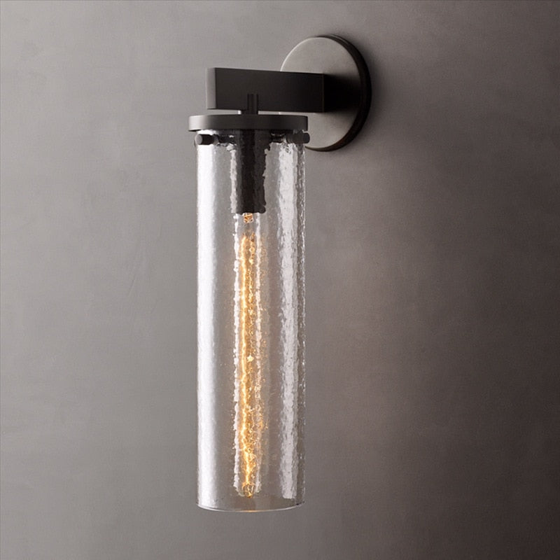 AI Argen - Retro Glass Luxury Hotel Aisle Balcony Wall Sconce