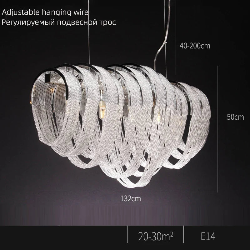 Sonnora Round Crystal Ceiling Chandelier