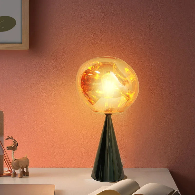 Vailuke Modern Creative Lava Lampshade LED Table/Floor Lamp