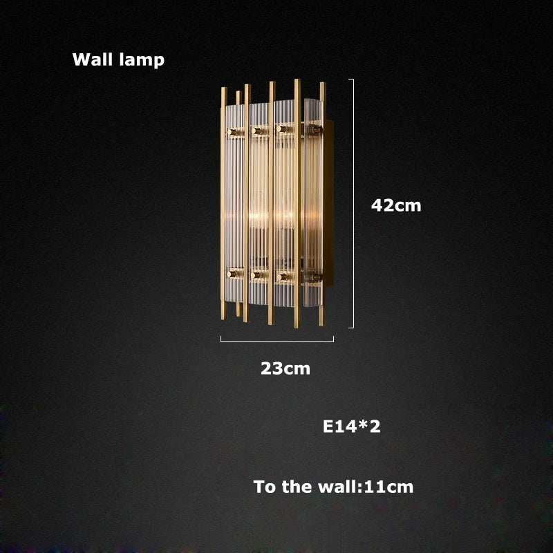 Akolia Rectangular Vintage American LED Dimmable Chandelier Lighting Lustre Suspension