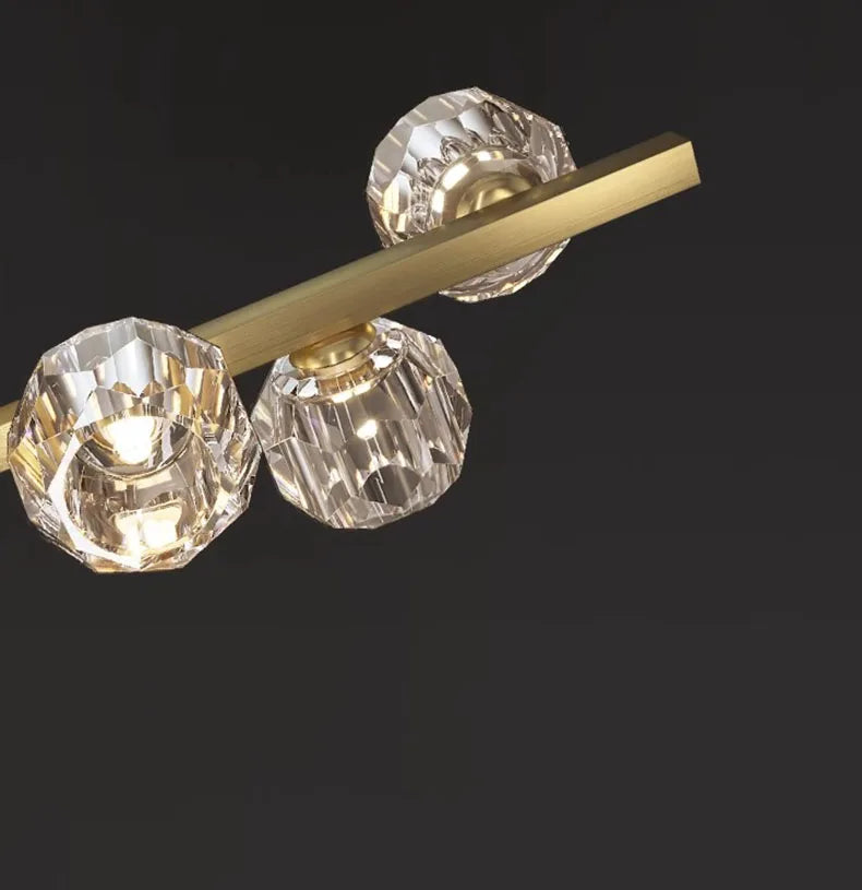 Paneter home decoration luxury crystal pendant lights