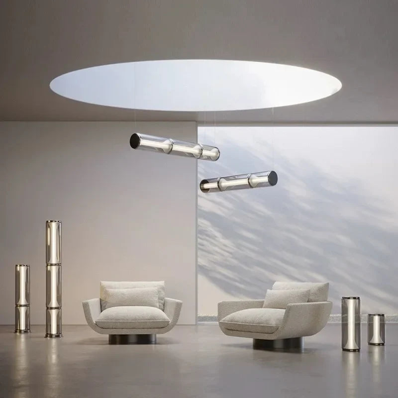 Tysorus Modern Glass LED Pendant/Floor/Table Lamp