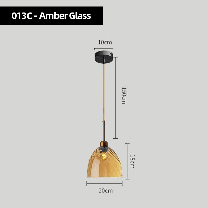 LON Venano - Modern Glass Chandelier Pendant Lights
