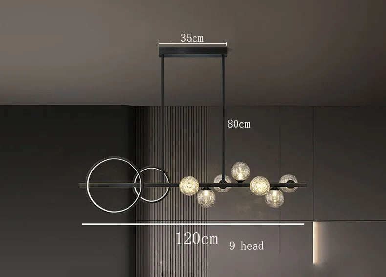 Paneter home decoration luxury crystal pendant lights