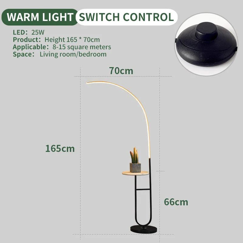Domnale LED Floor Lamp