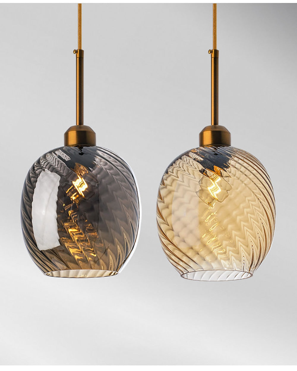 LON Venano - Modern Glass Chandelier Pendant Lights