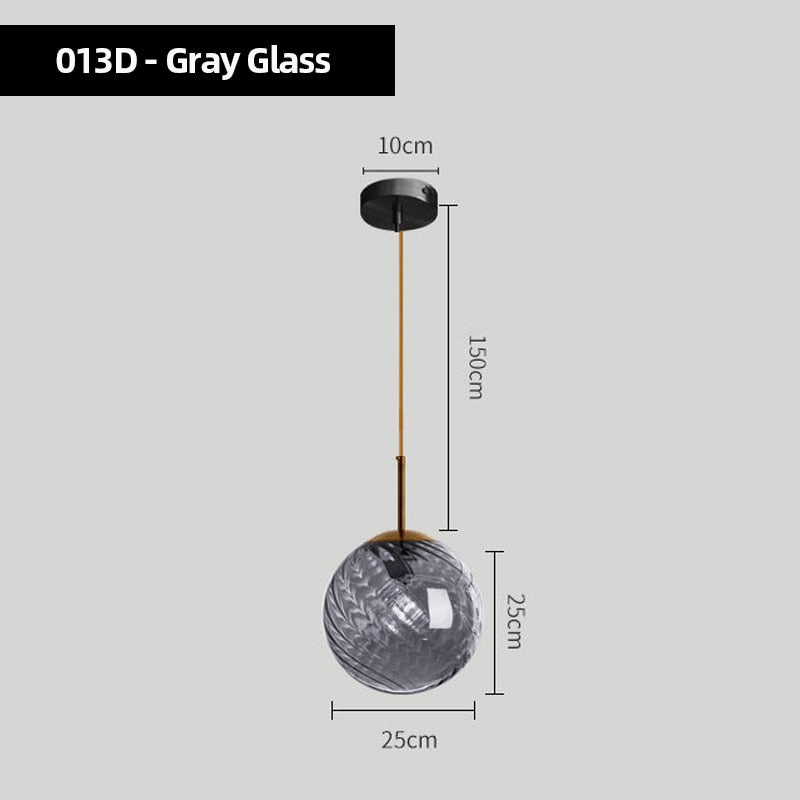 LON Venano - Modern Glass Chandelier Pendant Lights