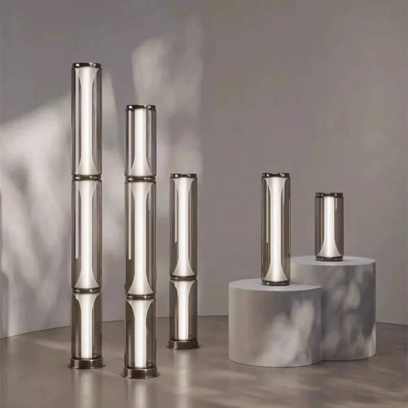 Tysorus Modern Glass LED Pendant/Floor/Table Lamp
