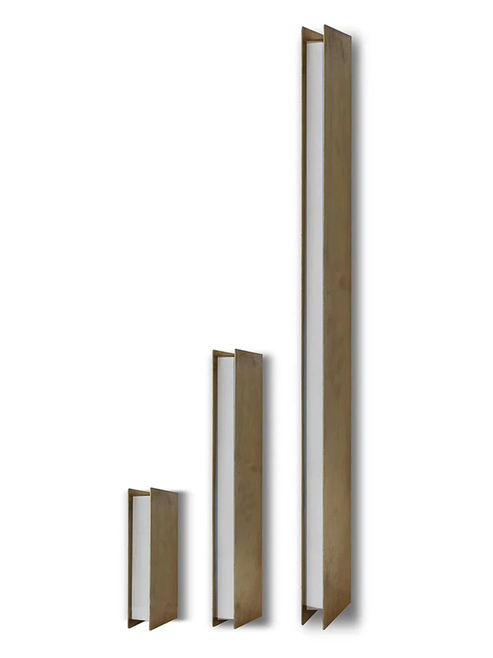 120-200cm Arandela Long Stainless Steel Brass Silver Indoor Wall Lamp
