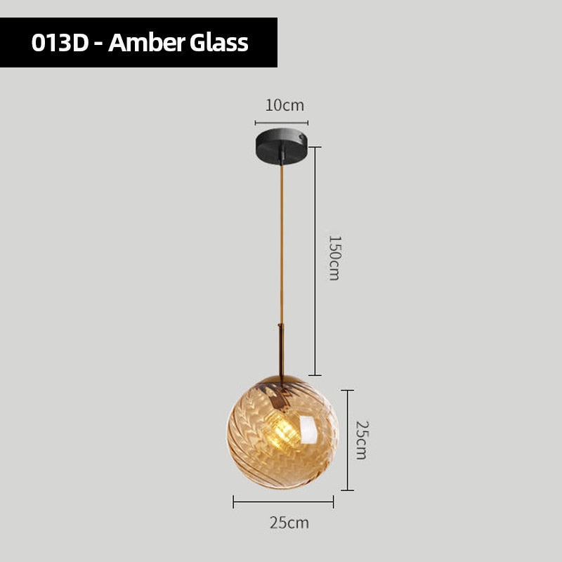 LON Venano - Modern Glass Chandelier Pendant Lights