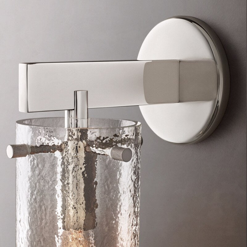 AI Argen - Retro Glass Luxury Hotel Aisle Balcony Wall Sconce