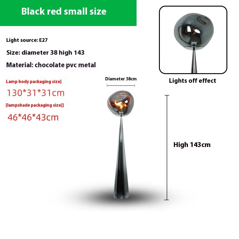 Vailuke Modern Creative Lava Lampshade LED Table/Floor Lamp