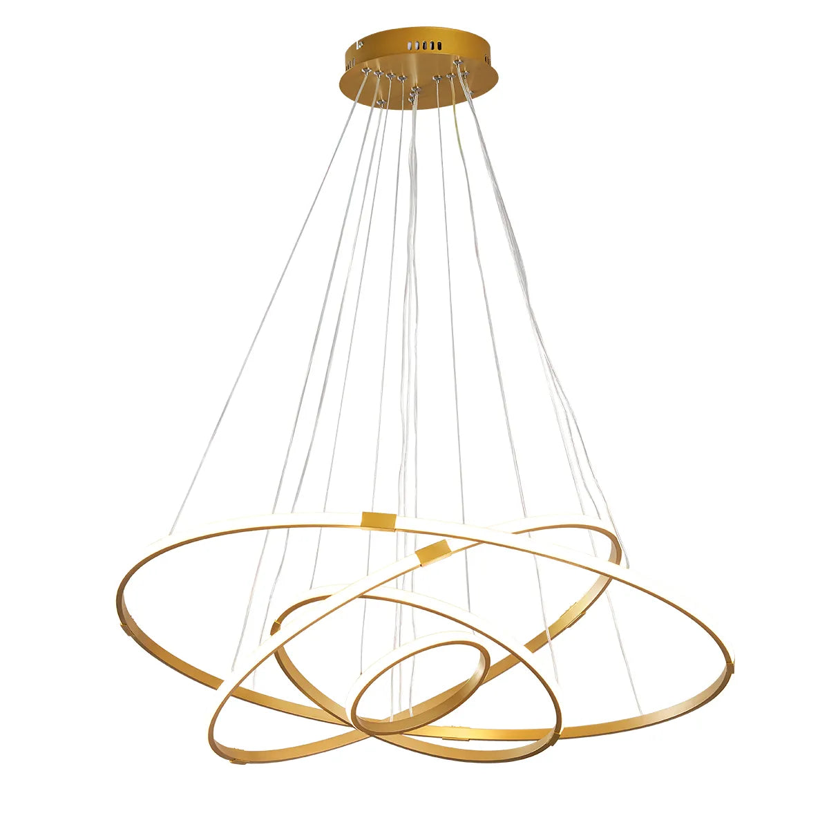 NEO Zessoz Modern Led Chandelier Light Balck/Grey/Golden Color Lamp