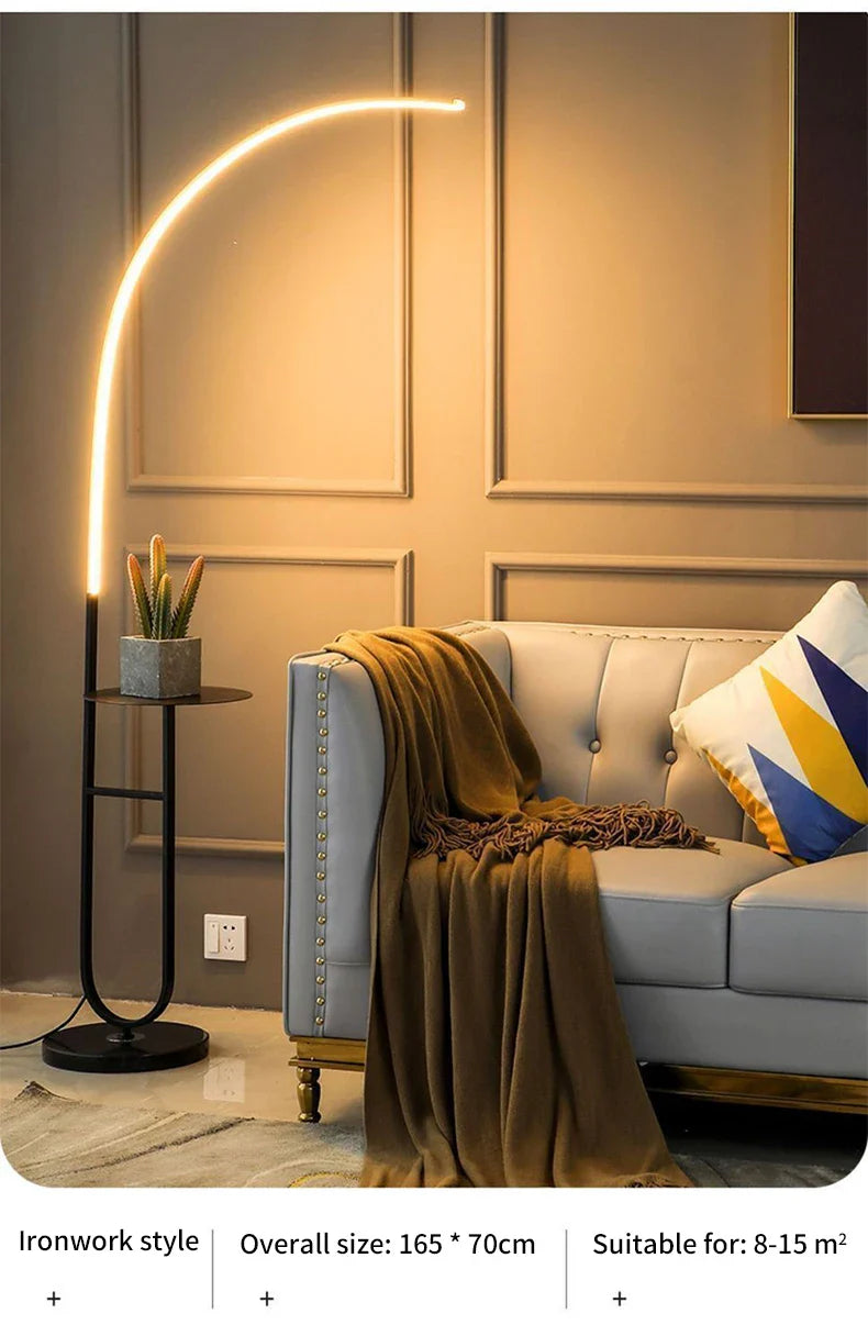 Domnale LED Floor Lamp