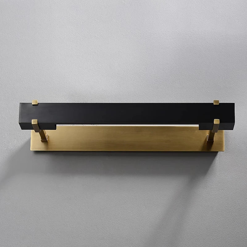 All Copper Mirror Headlights High-End Minimalist Retro Bathroom Lighting Fixtures