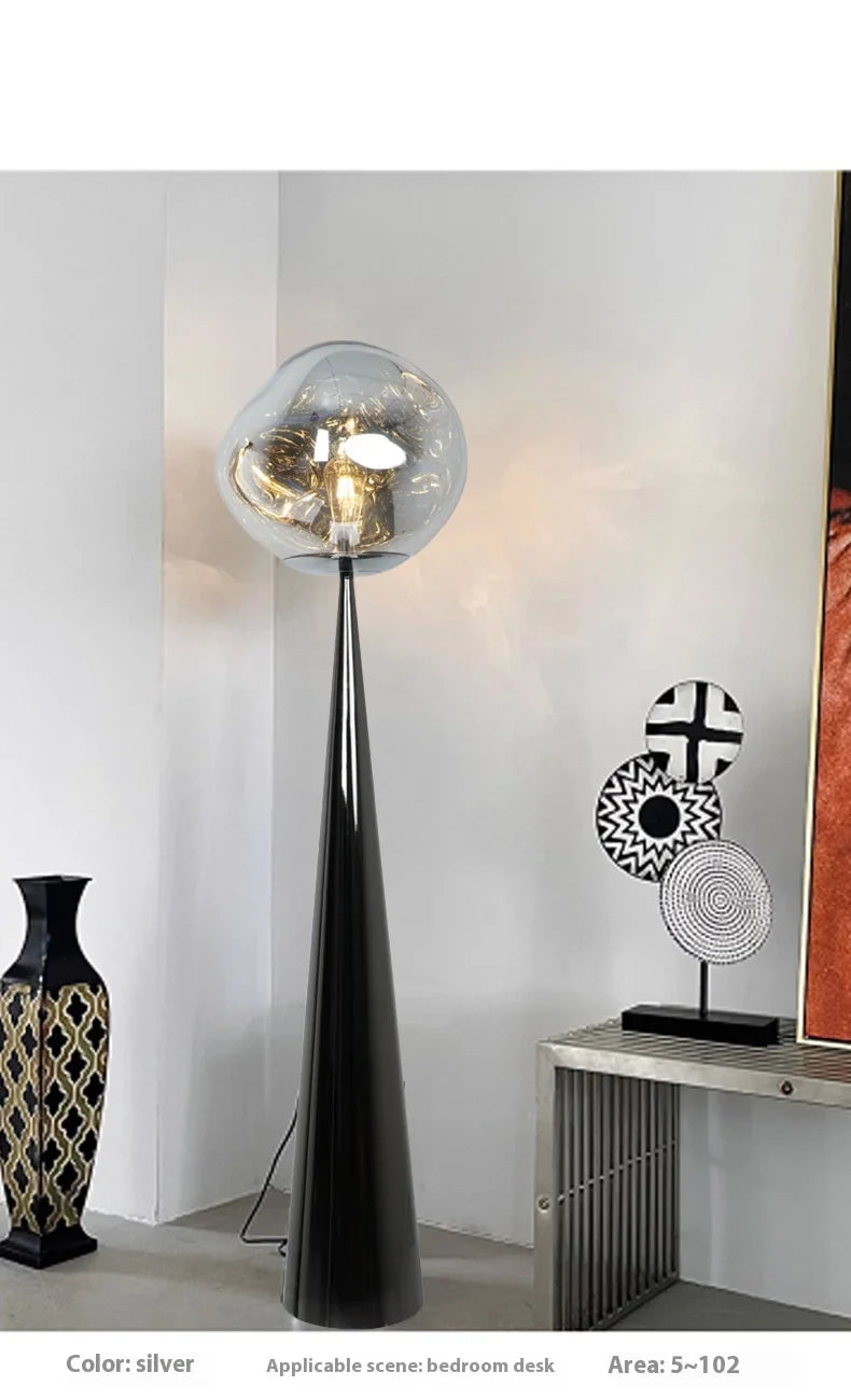 Vailuke Modern Creative Lava Lampshade LED Table/Floor Lamp