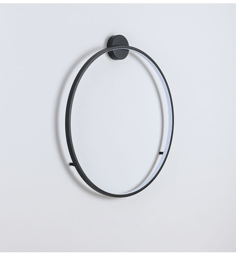 LON Rounded - Circle Background Decoration USB Wall Lamps
