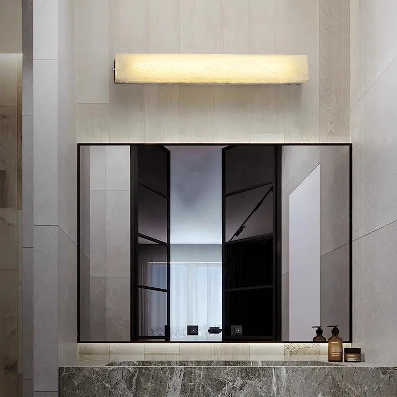 Kolia Marble Series Chrome Gold Dimmable LED Wall Lamp