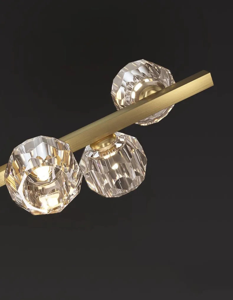 Paneter home decoration luxury crystal pendant lights