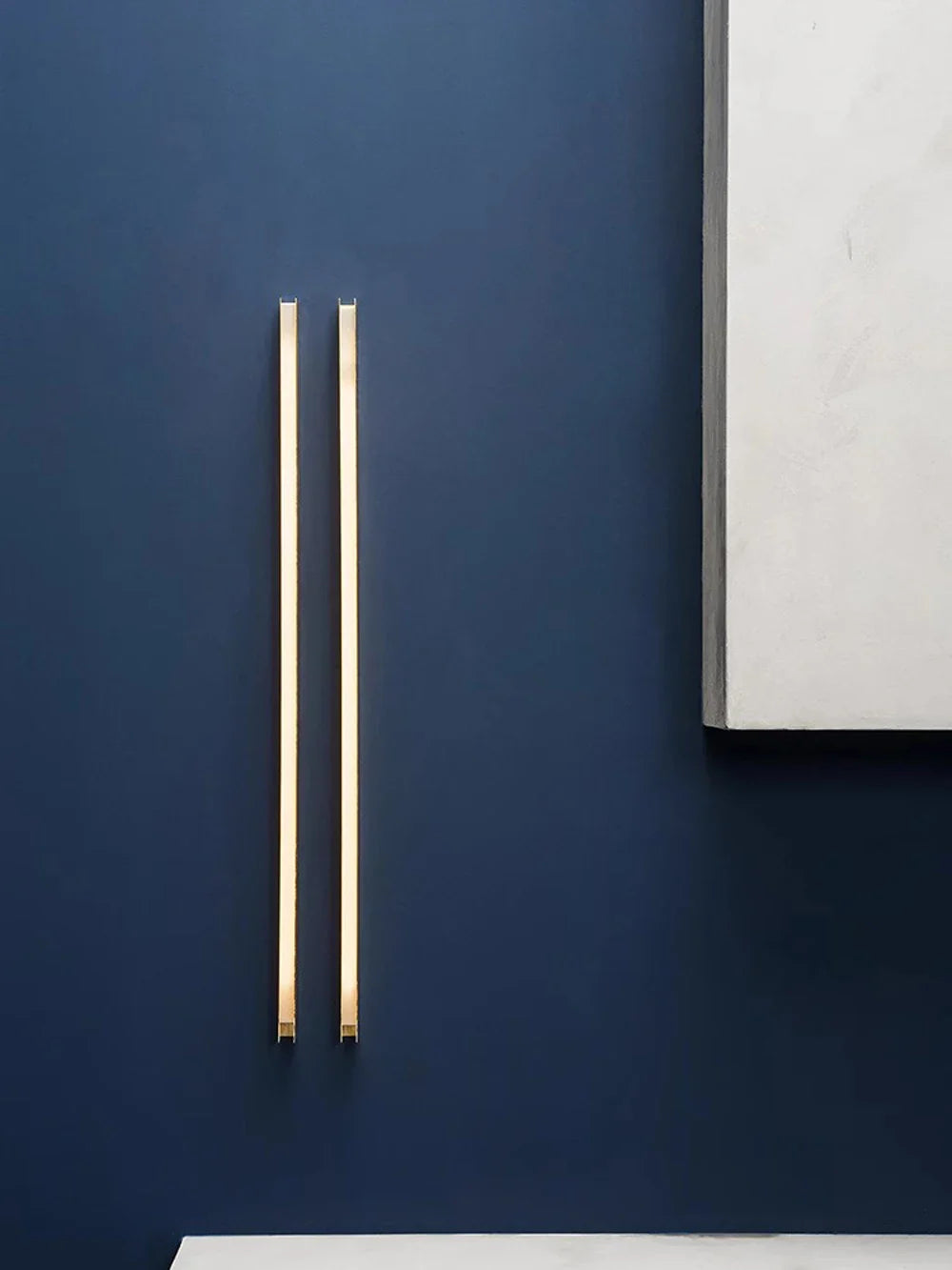 120-200cm Arandela Long Stainless Steel Brass Silver Indoor Wall Lamp