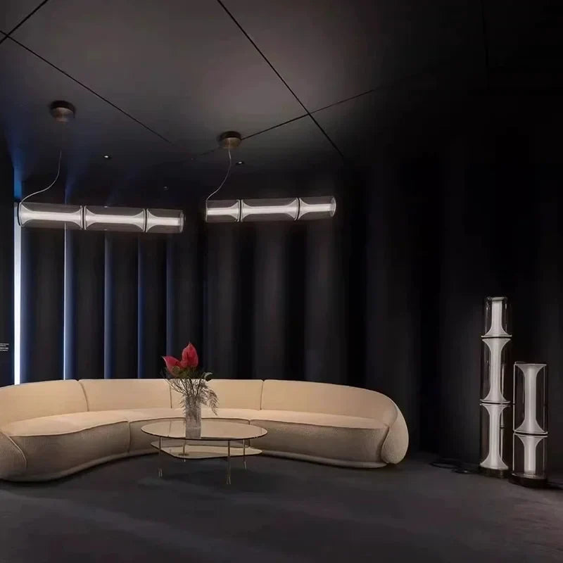 Tysorus Modern Glass LED Pendant/Floor/Table Lamp