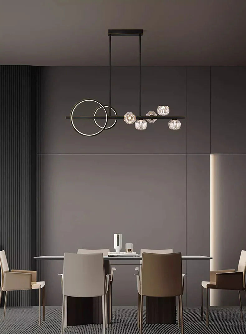 Paneter home decoration luxury crystal pendant lights
