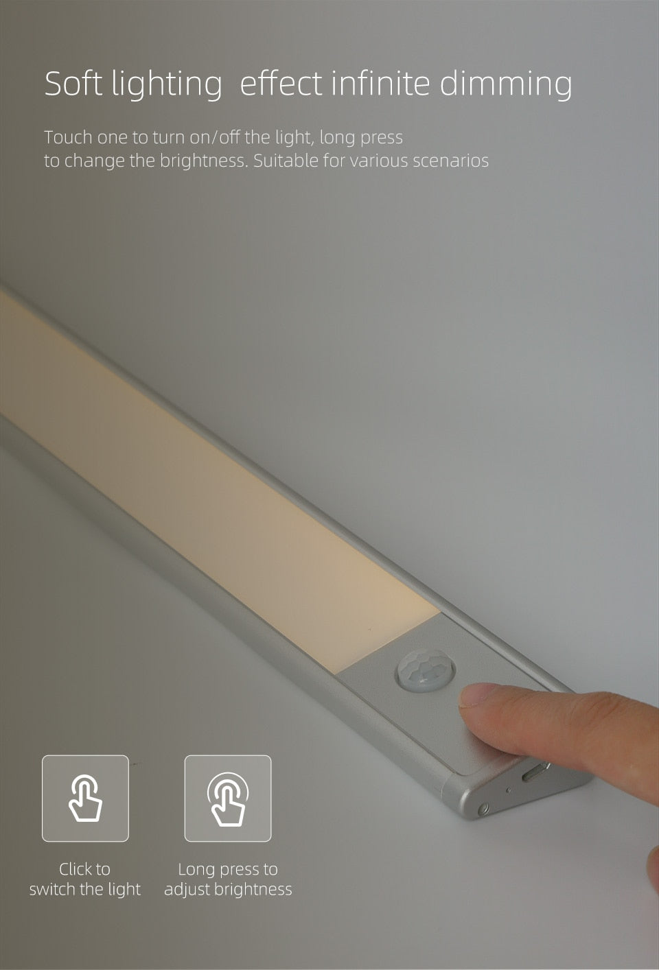 AiS LED Cabinet Battery Light Wireless Motion Sensor Light