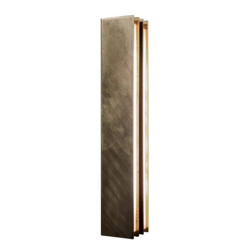 120-200cm Arandela Long Stainless Steel Brass Silver Indoor Wall Lamp