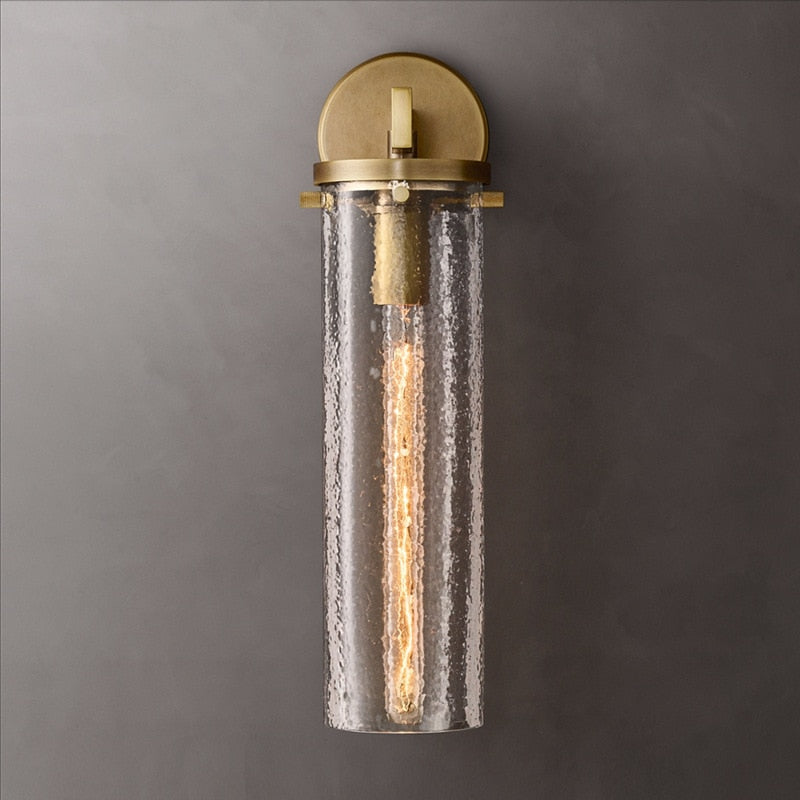 AI Argen - Retro Glass Luxury Hotel Aisle Balcony Wall Sconce