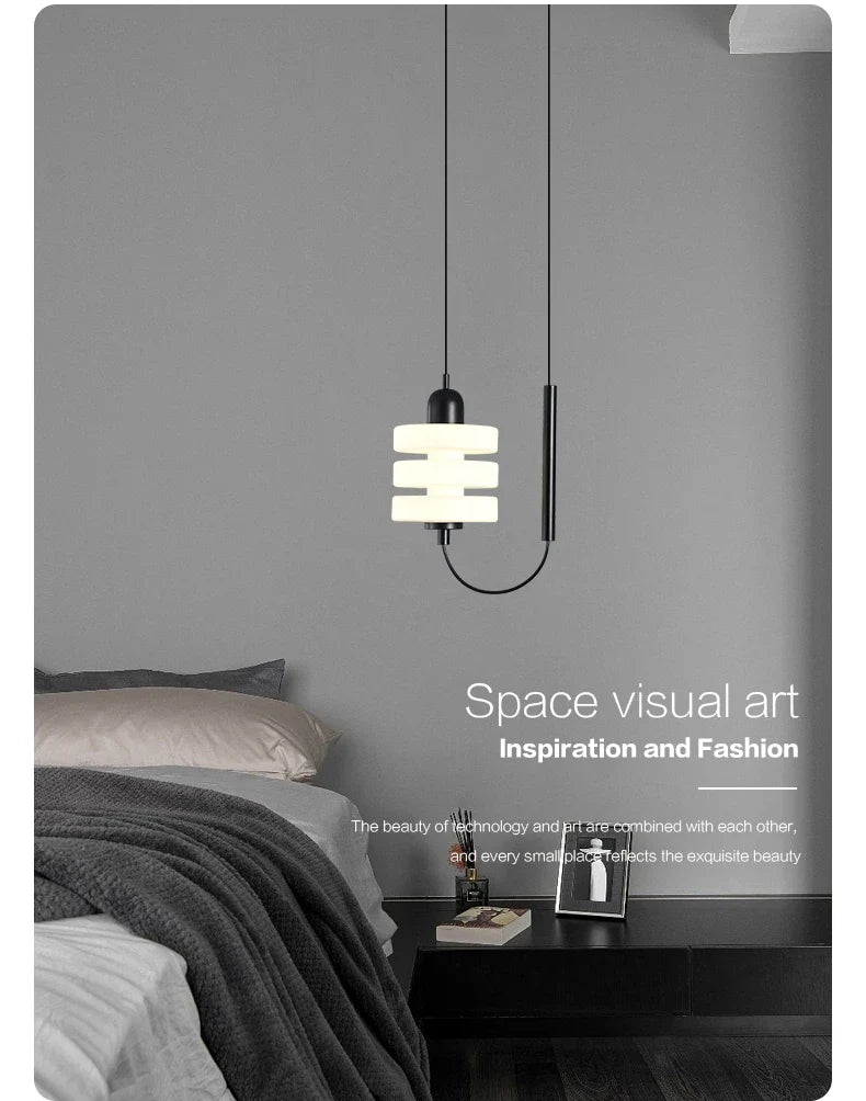Junna Modern Adjustable Cable Black Pendant Lamps