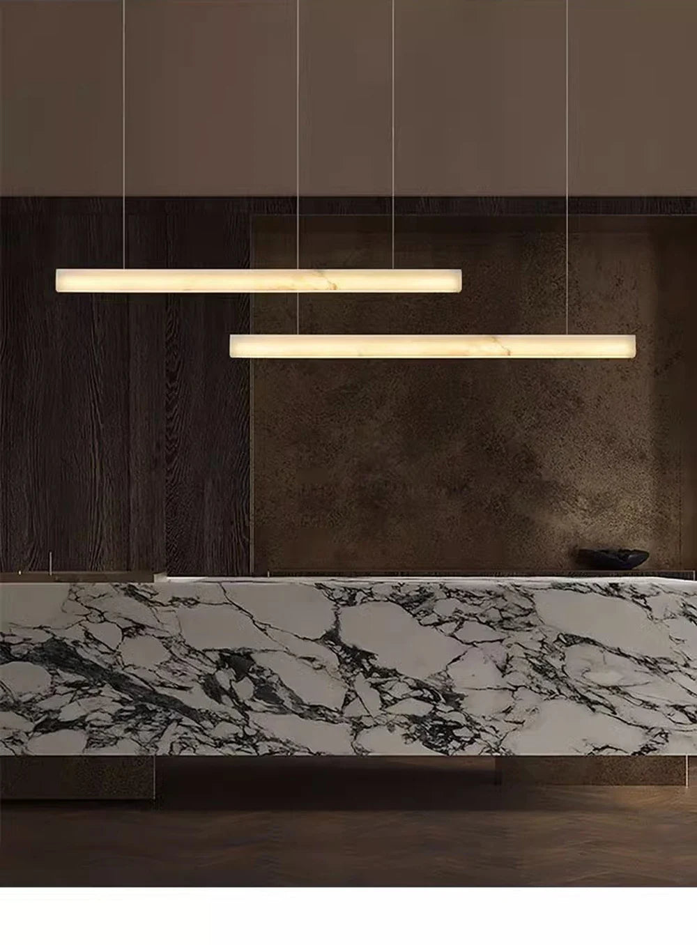 Kolia Marble Series Chrome Gold Dimmable LED Wall Lamp