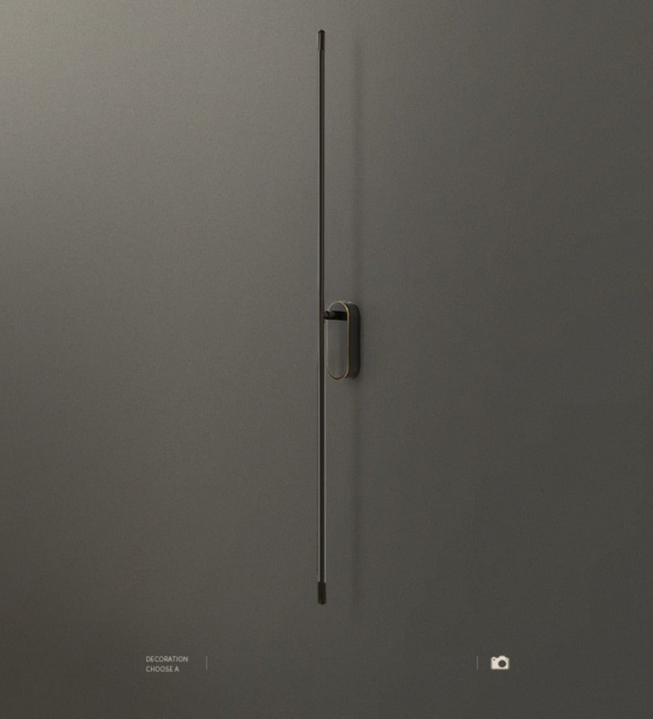 IIS Moment - Modern LED Indoor Wall Lights Copper Long Flush Mount