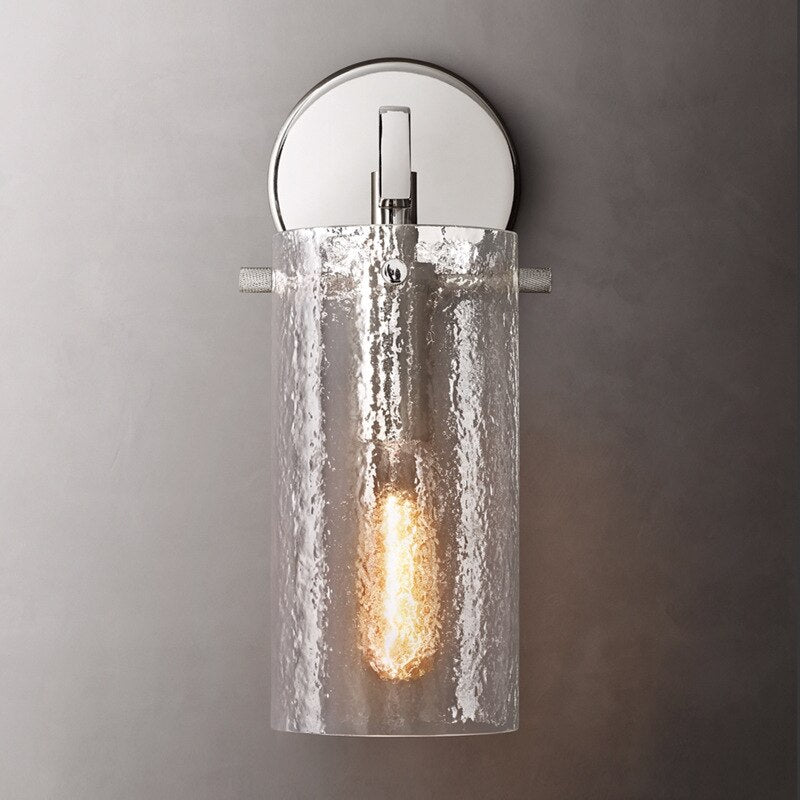 AI Argen - Retro Glass Luxury Hotel Aisle Balcony Wall Sconce