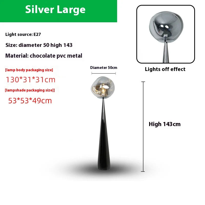 Vailuke Modern Creative Lava Lampshade LED Table/Floor Lamp