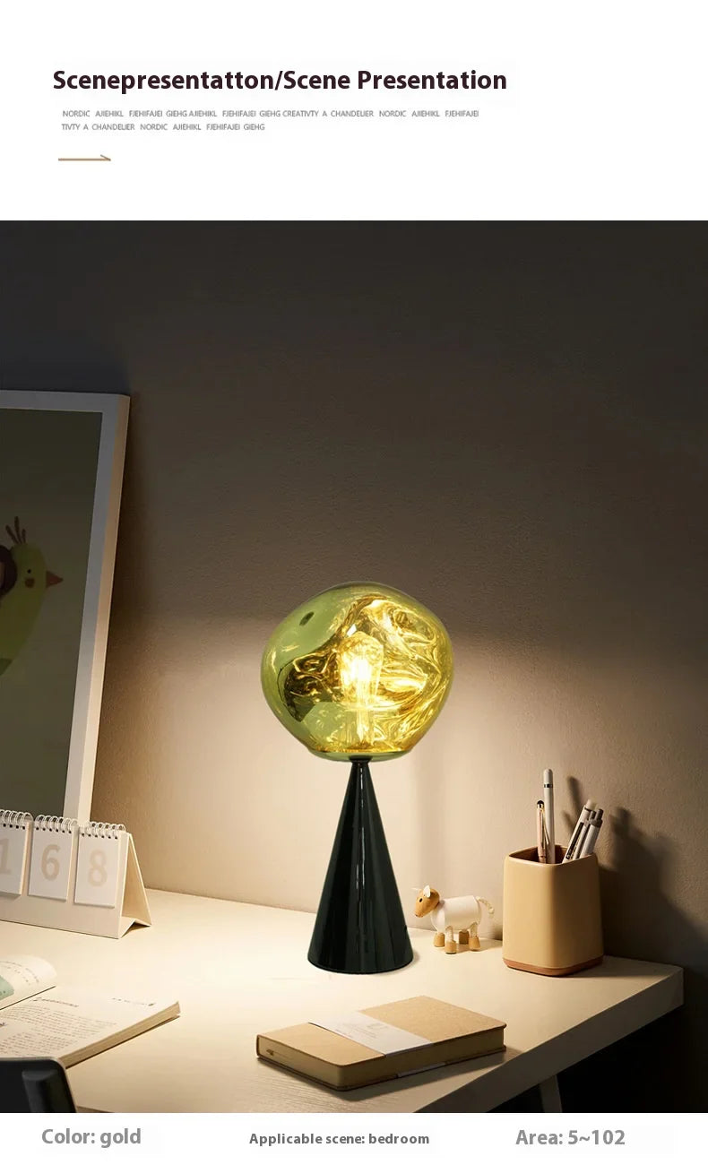 Vailuke Modern Creative Lava Lampshade LED Table/Floor Lamp