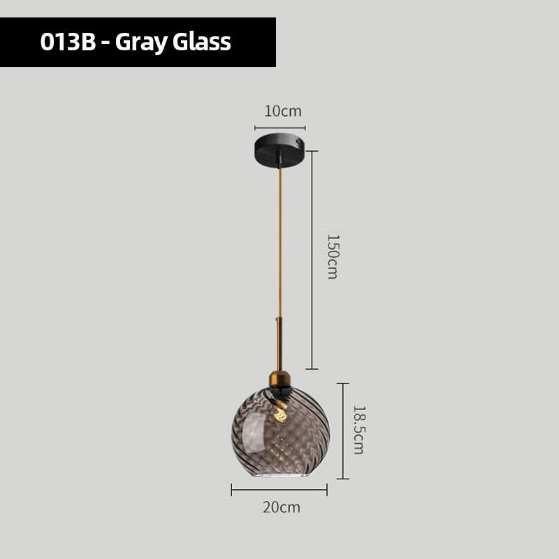 LON Venano - Modern Glass Chandelier Pendant Lights