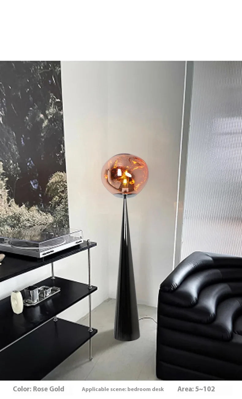 Vailuke Modern Creative Lava Lampshade LED Table/Floor Lamp