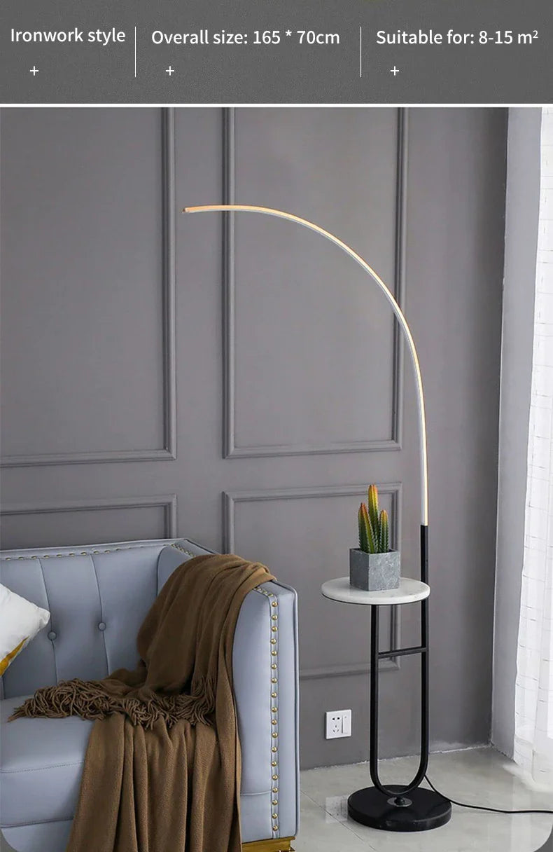 Domnale LED Floor Lamp